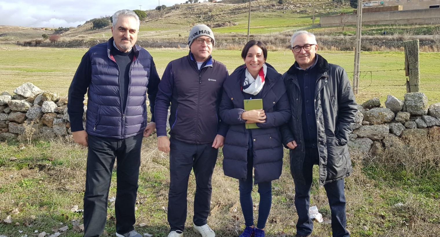 Lara Arias visita Golf Valderrey