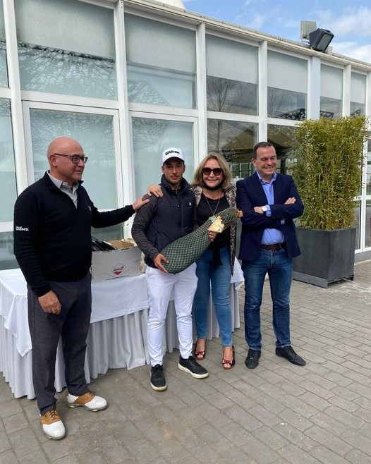 David Magariño ganador del torneo benéfico Fundación Compartimos contigo