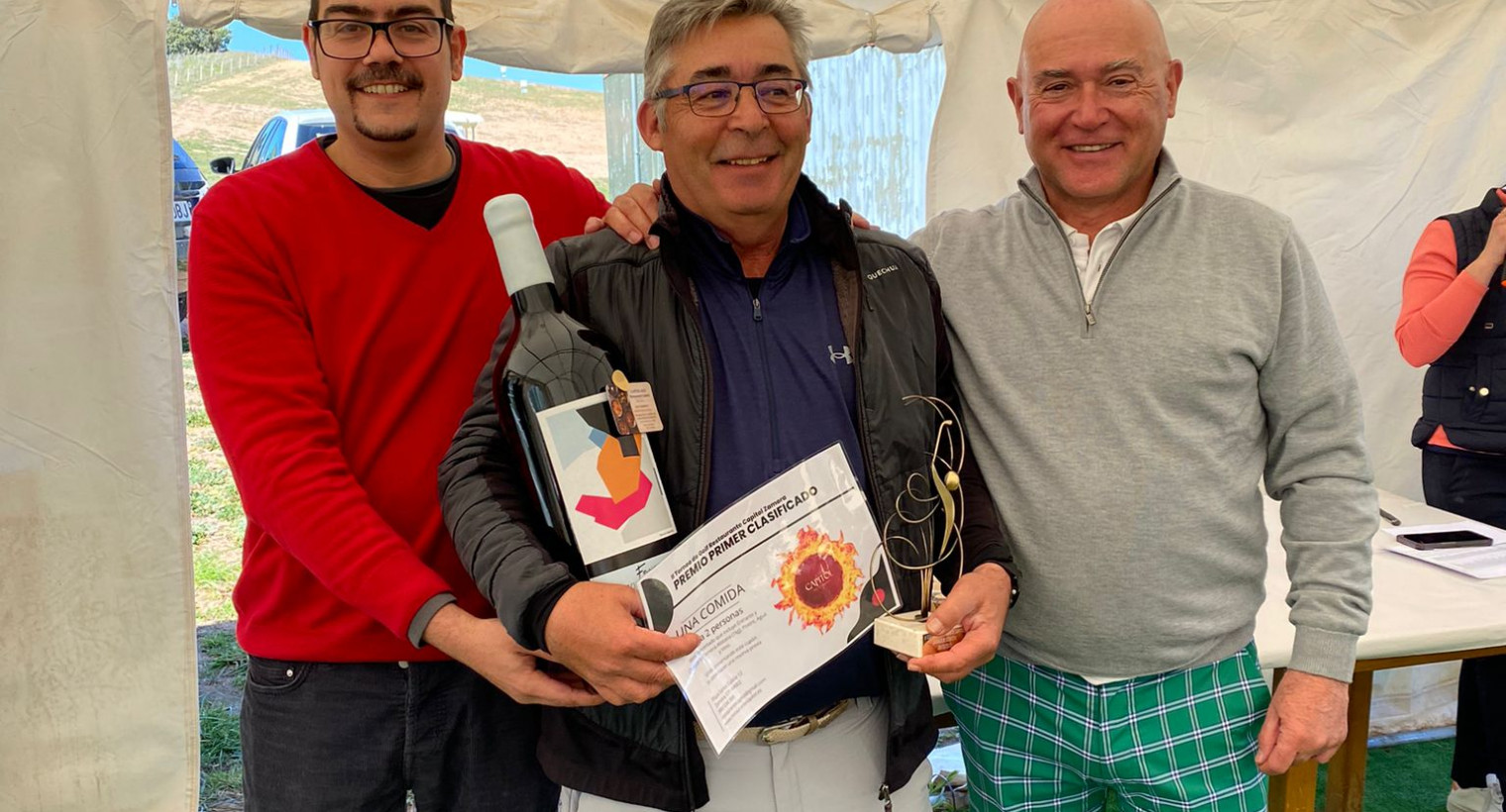 José María González González ganador del II Torneo Restaurante Capitol