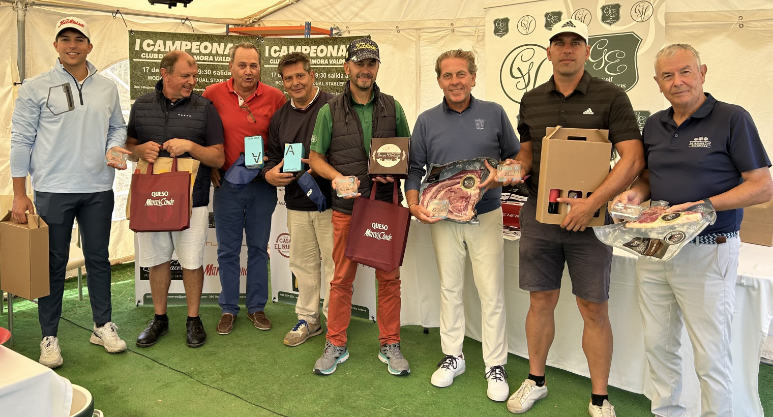 Gabriel Fernández Castro inscribe su nombre en el cuadro de honor del I Campeonato del Club de Golf Zamora Valderrey