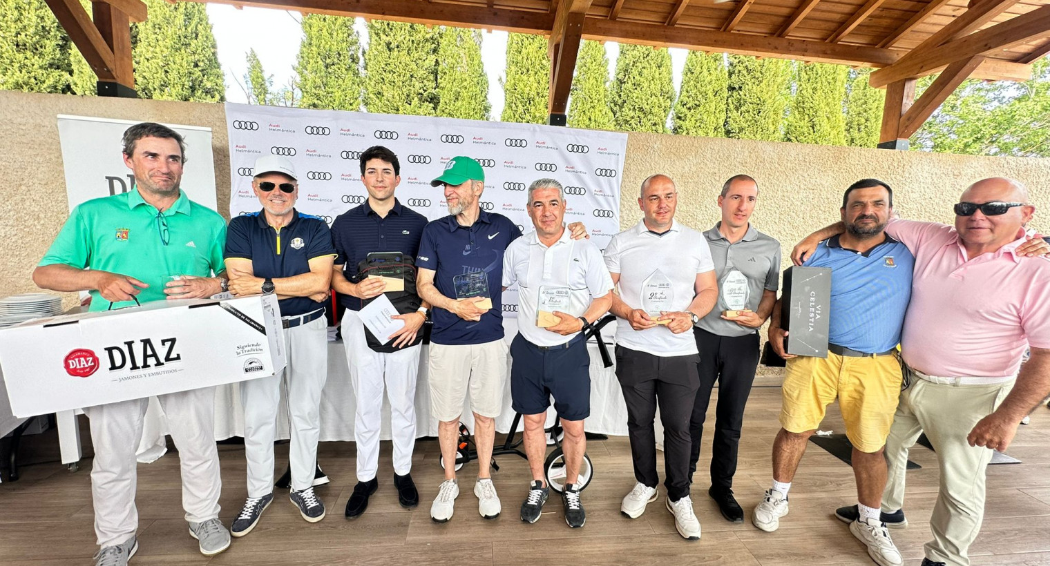 DAVID CASTAÑO GARCÍA CAMPEÓN SCRATCH DEL TORNEO  DEL CONCESIONARIO HELMÁNTICA CELEBRADO HOY EN VALDERREY